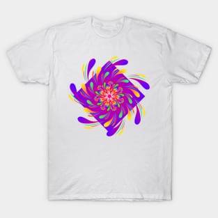 Spiral Flower by #Bizzartino T-Shirt